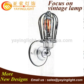 Vintage Iron Wall Lamp industrial edison bulb sconce for loft