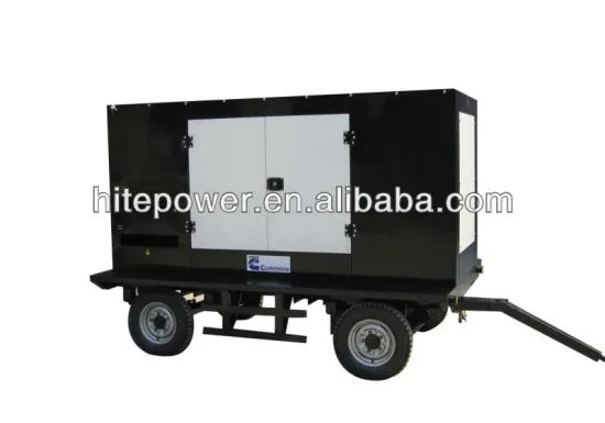 Safety and Convenient Automatic Control diesel generator with the trailer