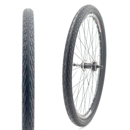 MTB white/yellow 27.5x1.75 Bicycle Tires