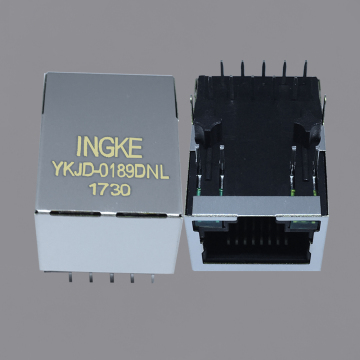 Ingke YKJD-0189DNL 100% compatible 7499210121A WE RJ45 Magjack Connectors