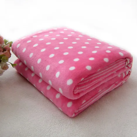 Pink Polar Fleece Blanket Quilt