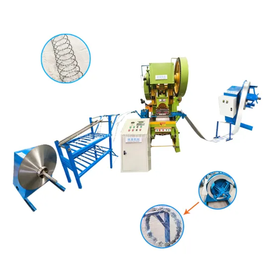 Automatic Concertina Razor Barbed Wire Making Machine for Riot Control