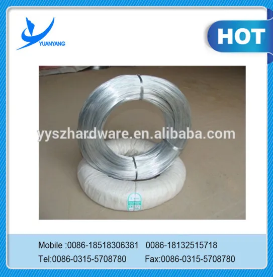 galvanized steel wire price iron wire for making nail