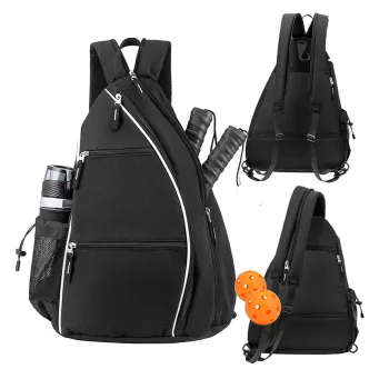 Custom Sports Backpack for Pickleball and Tennis Training with Racket Storage