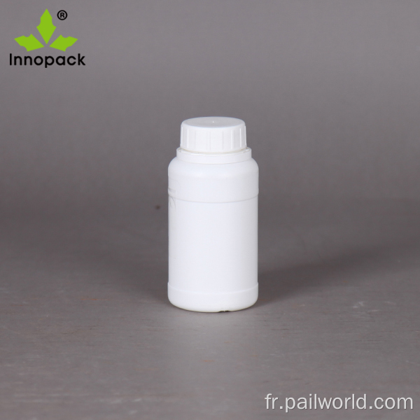 250 ml de petites bouteilles en plastique avec bouchons