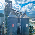 Steel plate silos for clinker storage and transportation