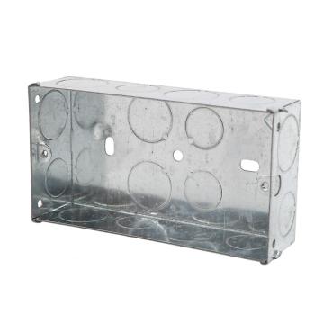 3x6 Galvanized Electrical Metal Junction Box