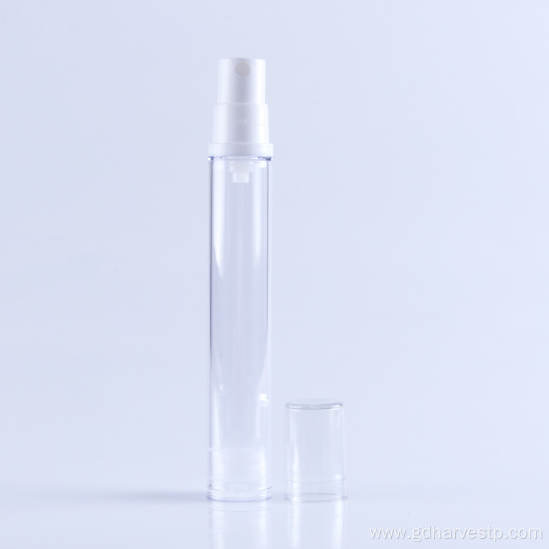 Plastic Skincare 5ml 10ml 15ml Airless Pump Bottle