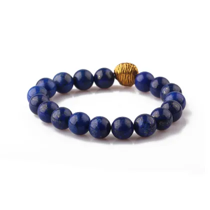 2019 natural gemstone bracelet jewelry Lapis lazuli  lion bracelet