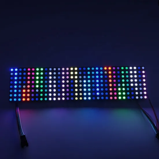 Customized Size RGB LED Matrix Panel Kit - WS2812B Flexible Light Kit (5V/12V/24V/48V)