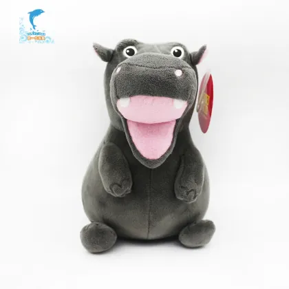 Cute Hippo Stuffed Wild Animal Doll With VoiceRecording Multifunction Customization