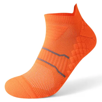 Customizable Low MOQ Summer Running Socks with Breathable Ankle, Men's Cotton S-stance and Balega Options