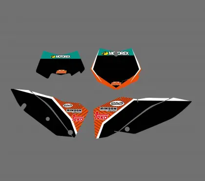 KTM Graphics Stickers For Motorcycle