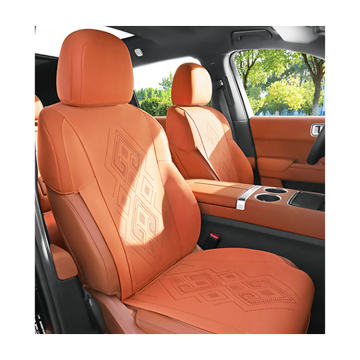 XIANGTA Automobile Belgium Flag Custom Custom Car Seat Cushion Cover สำหรับ Lixiang L8 L9