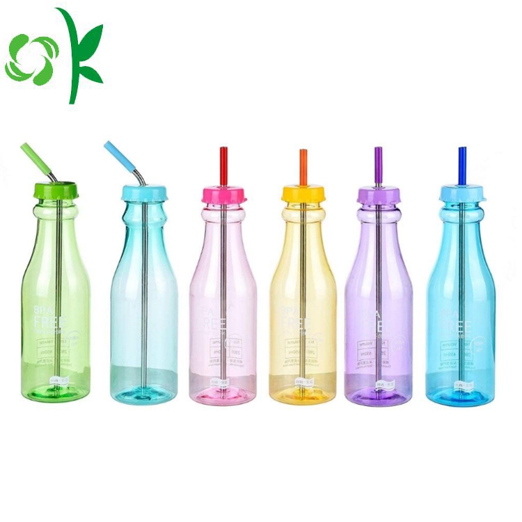 100% Food Grade Silicone Tip Straw Case Foldable