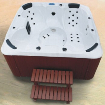 Cheap White Acrylic Outdoor SPA Bathtub (JL987)