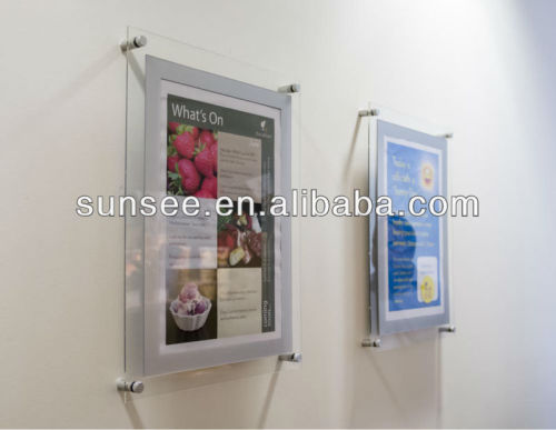 acrylic poster frame, elegant acrylic sign board, GSIGN-001