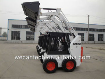 SKID STEER LOADER WITH SNOW BLOWER