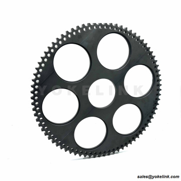 Μαύρα UHMW-PE CNC μηχανική κατεργασία κοπής Ανθεκτικά στη φθορά ρουλεμάν Γρανάζια προσαρμοσμένα μεγέθη