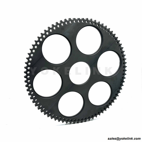 Μαύρα UHMW-PE CNC μηχανική κατεργασία κοπής Ανθεκτικά στη φθορά ρουλεμάν Γρανάζια προσαρμοσμένα μεγέθη