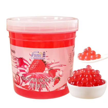 Strawberry Bubble Tea Fruit Tea Ingredients - 1.3kg Summer Essentials