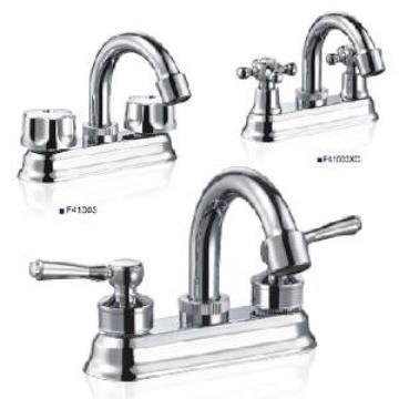4\" basin faucet / bathroom faucet with three layers chrome plated