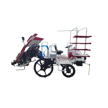 YR80D Machine Transplanter Machine สำหรับการปลูกข้าวในพื้นที่เกษตรกรรม