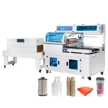Automatic Plastic PE POF Film Shrink Wrapping Machine for Packaging