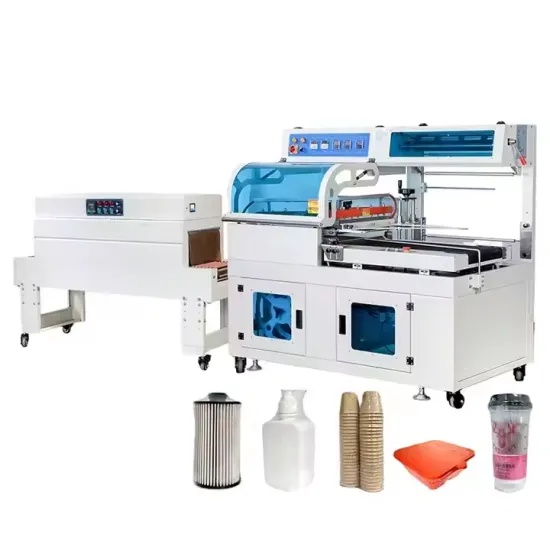 Automatic Plastic PE POF Film Shrink Wrapping Machine for Packaging