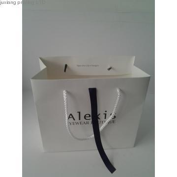 gift paper bag with two ribbon