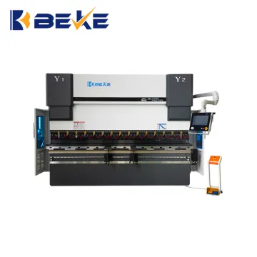 BEKE 11KW High Power CNC Bending Machine: DE15 135T3200 4+1 Press Brake Machine for Sheet Metal Processing