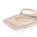 Jelly Diamond Open-Toe Sandals