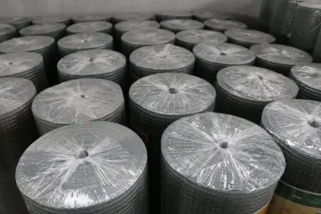 Hot dip galvanized welded wire mesh rolls