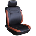 cubiertas de asiento de automóviles de PVC negro y naranja