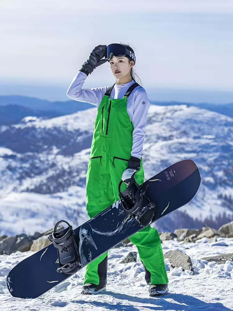 Men's and women's hipster ski Snowboard Bibs