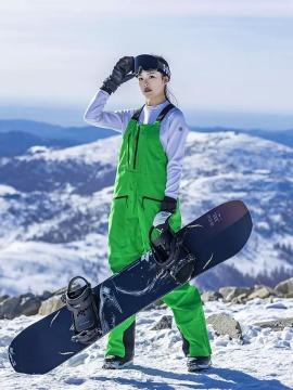 男性と女性のヒップスタースキースノーボードビブ