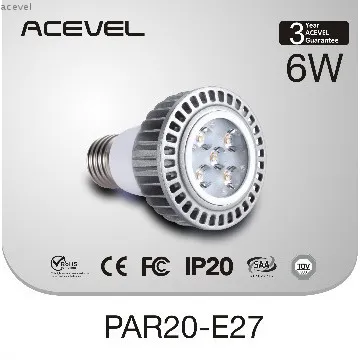 6W LED spot light PAR20
