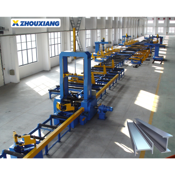 Economical H-Beam Assembling Processing Line Production