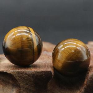 18 mm Tiger Eye Chakra Sphheres Stress Relief Home Decoration