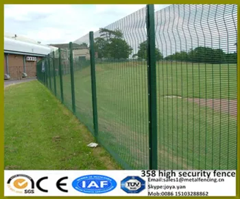 International anti theft Future popular PVC coated 4mm galvanized wire welded high quality metal fence panels with solid H posts