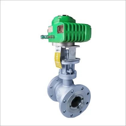 High Safety Electric V-type Ball Valve