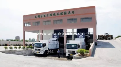 6x4 11.3ton Hydraulic Garbage Dump Truck , Garbage Collection Vehicles