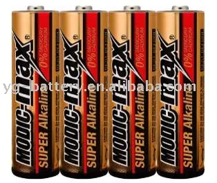 Super Alkaline Battery AA LR6