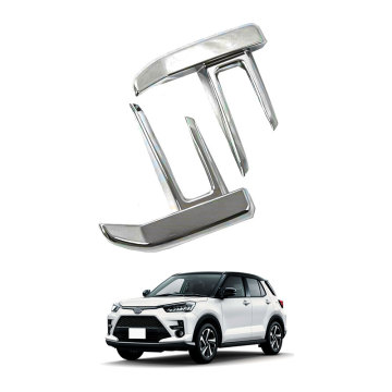 OEM otomotif ABS karbon serat bagian eksterior bagian eksterior untuk toyota raize lampu trim lampu kabut belakang
