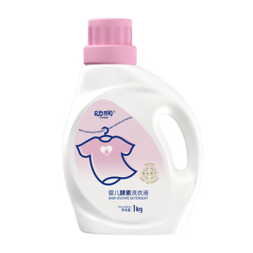 자연스럽고 환경 친화적 인 베이비 효소 세제