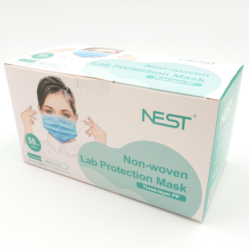 Maschera di protezione da laboratorio non tessuta in PP