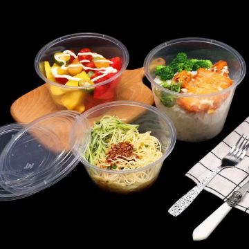 Restaurant Grade 32-Ounce Microwave-Safe Clear Soup Containers: PP Plastic Food Packaging Solutions
