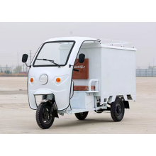 Box type semi-enclosed electric vehicle