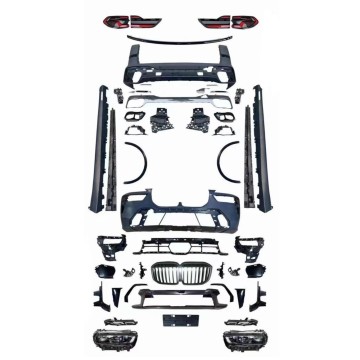 Hot Selling BMW X7 G07 2018-2023 Front Bumper Assembly with Grille and Headlights