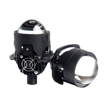 Super Bright Non-Destructive H4 BI LED Projector Lens for Car Modification - 2.5 Inch